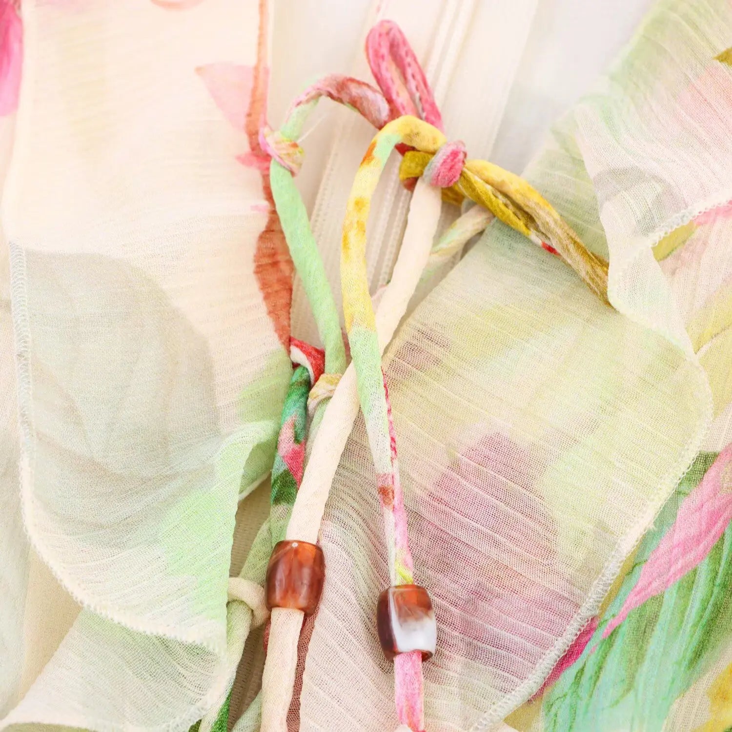 Women's Clothing 2025 Summer New Dress Casual Personality Fashion Versatile Slim Fit High-end Open Design Flower Print Dress